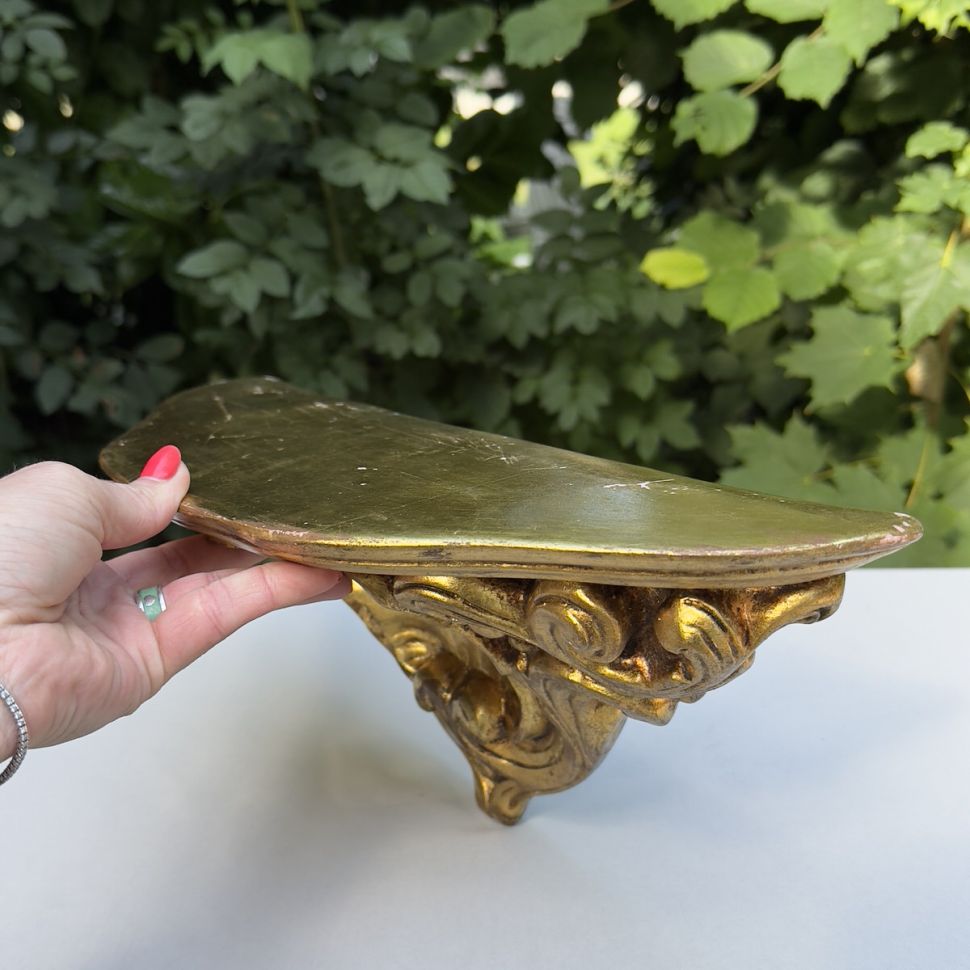 Полка консоль подвесная 39 см 