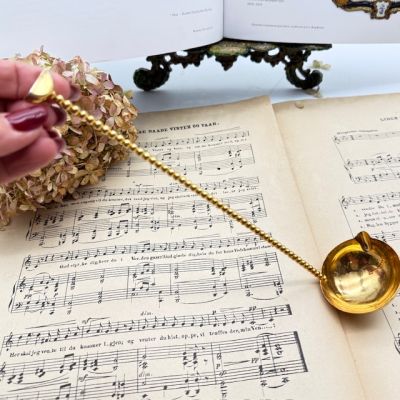 Половник для соуса с витой ручкой 25 см