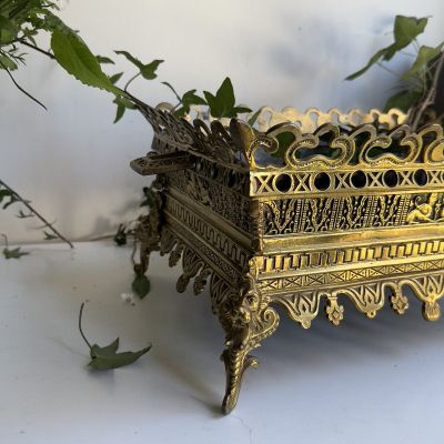 Кашпо Ампир бронза XIX-XX век Франция