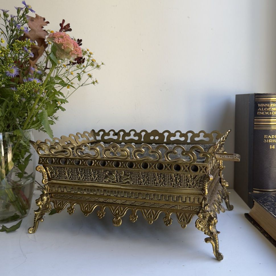 Кашпо Ампир бронза XIX-XX век Франция