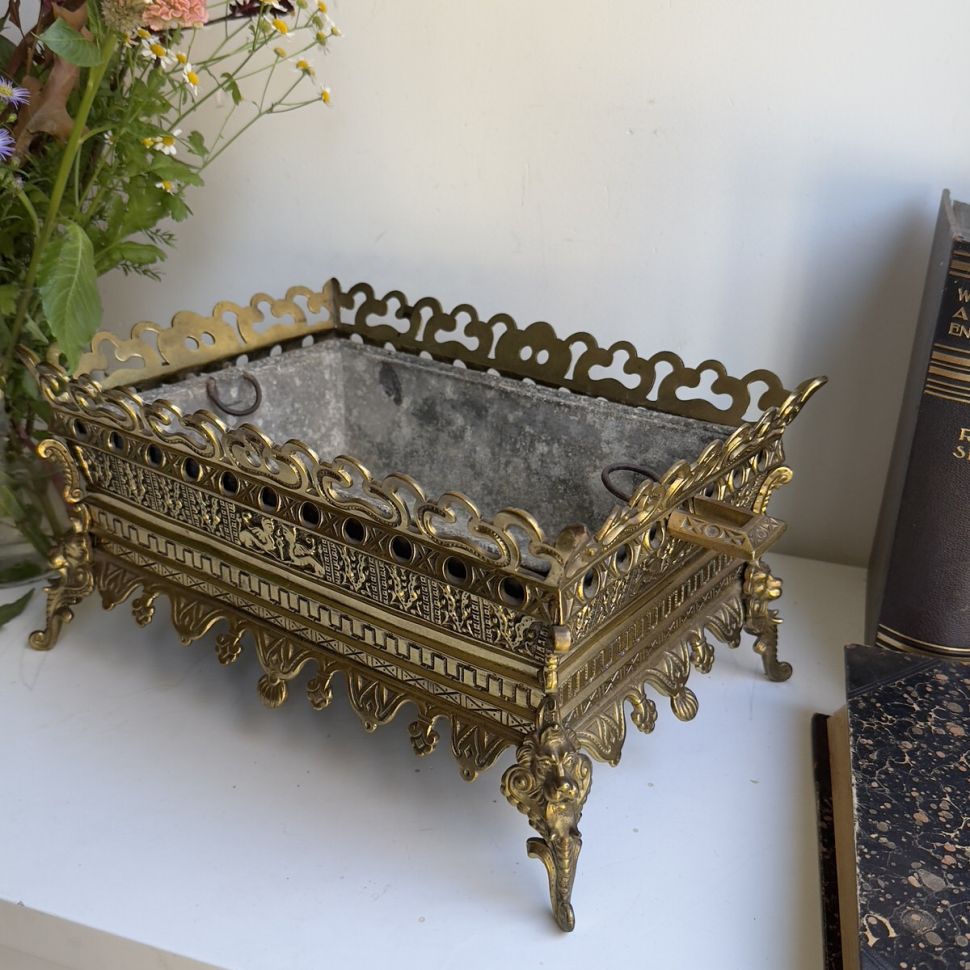 Кашпо Ампир бронза XIX-XX век Франция