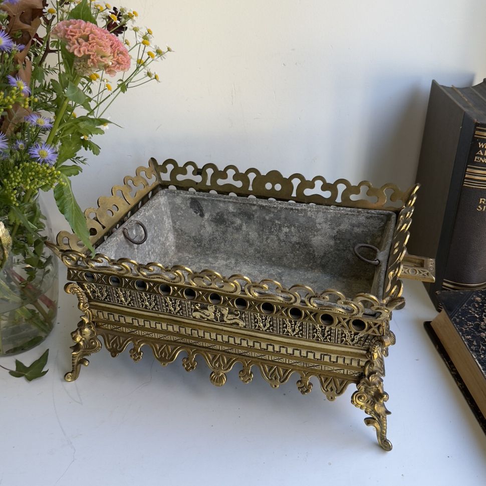 Кашпо Ампир бронза XIX-XX век Франция