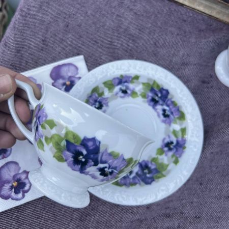 Кофейная пара Rosenthal Фиалка 100 мл Германия