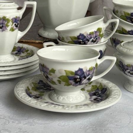 Кофейная пара Rosenthal Фиалка 100 мл Германия