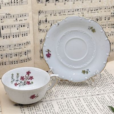 Чайное трио Unger & Schilde Roschutzer Гвоздики 250 мл Германия