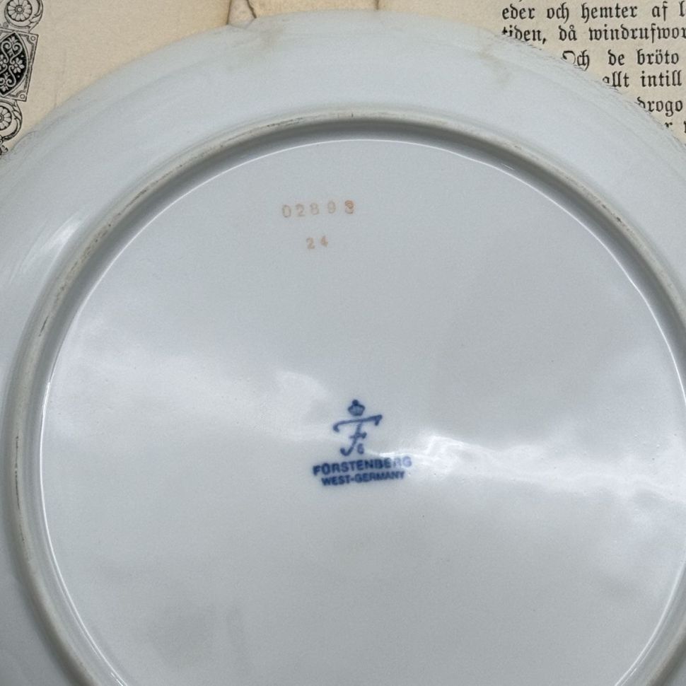 Чайное трио Fürstenberg 170 мл Германия 