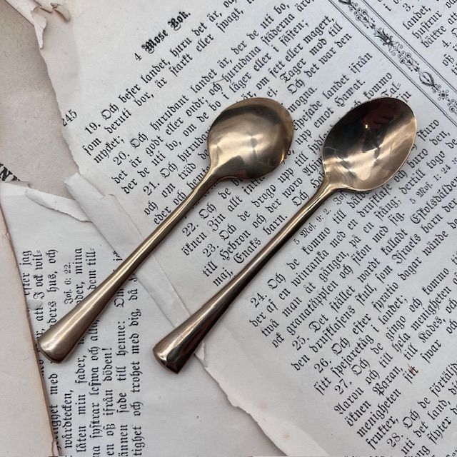 Ложка кофейная Kaffe&kuchen 11 см бронза Германия