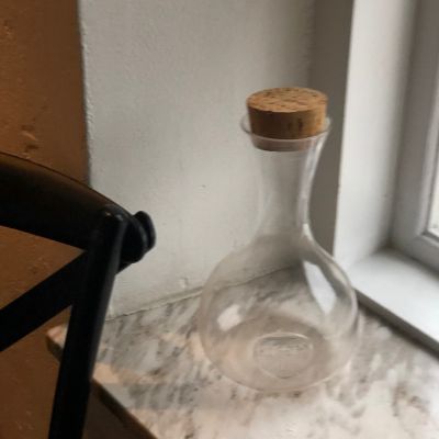 Кувшин декантер Стекло крышка пробка