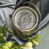 Розетка подставка набор 7 шт серебрение Италия