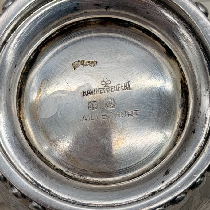 Стакан Ravinet d'Enfert 150 мл мельхиор серебрение