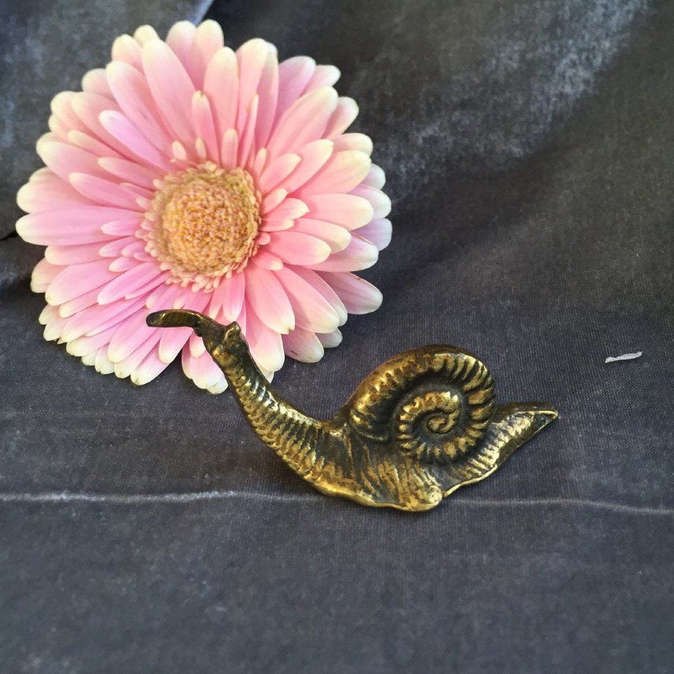 Статуэтка бронзовая Улитка