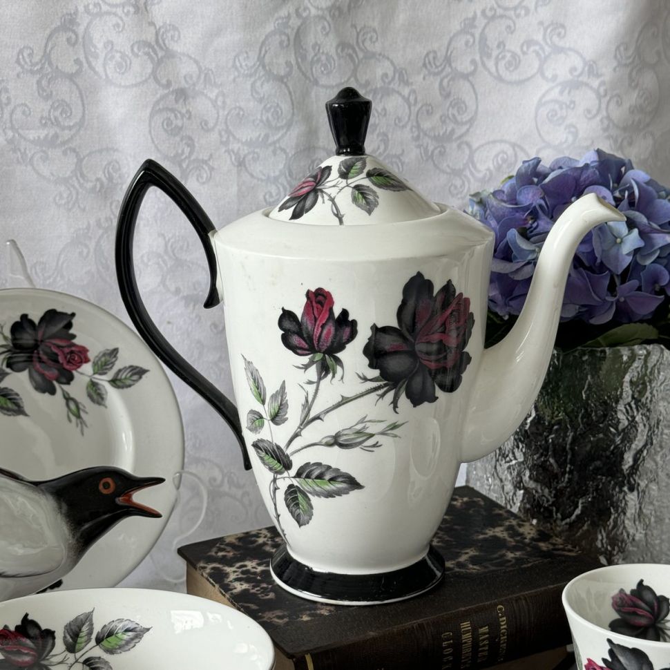 Кофейник Royal Albert Masquerade 1950-1960 гг 0,8 л Англия