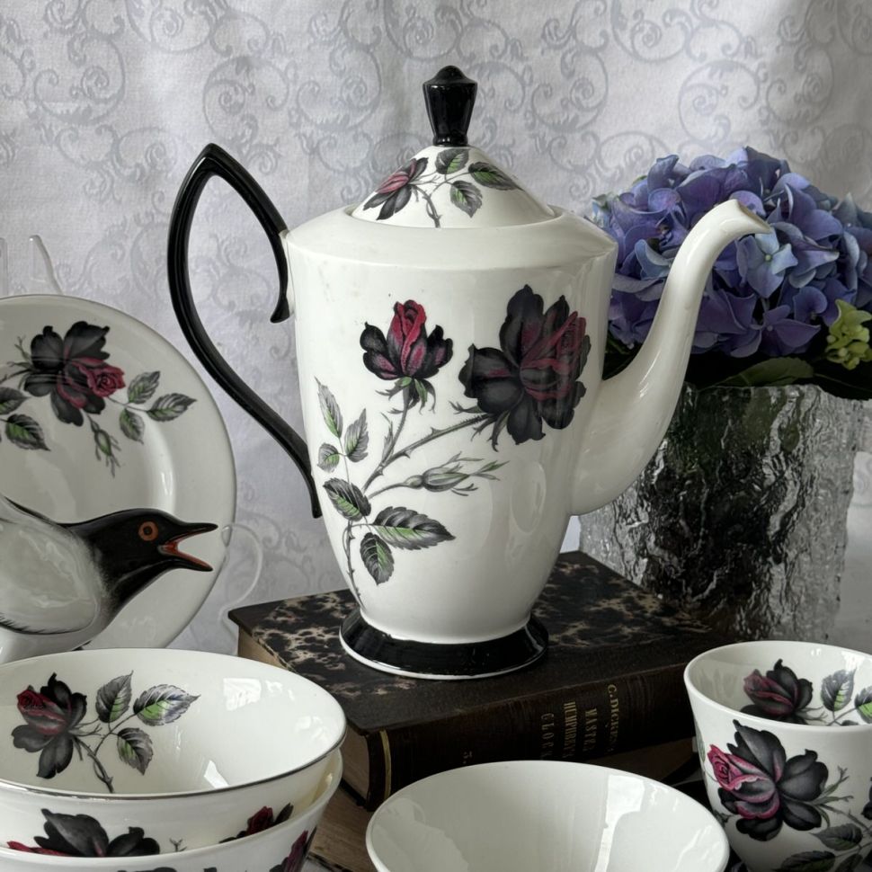 Кофейник Royal Albert Masquerade 1950-1960 гг 0,8 л Англия