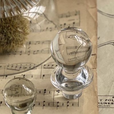 Пробка для штофа графина 10 см хрусталь