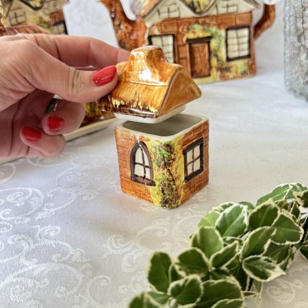 Сахарница солонка 9 см серия Домики Price Bros Англия уценка