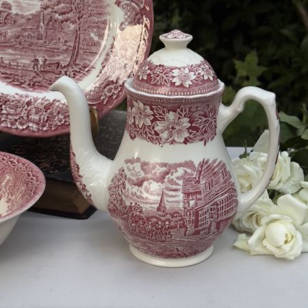 Чайник Royal Tudor Ware Coaching Taverns 1,2 л. Англия        
