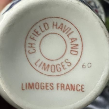 Кофейная пара Limoges Haviland 125 мл Франция