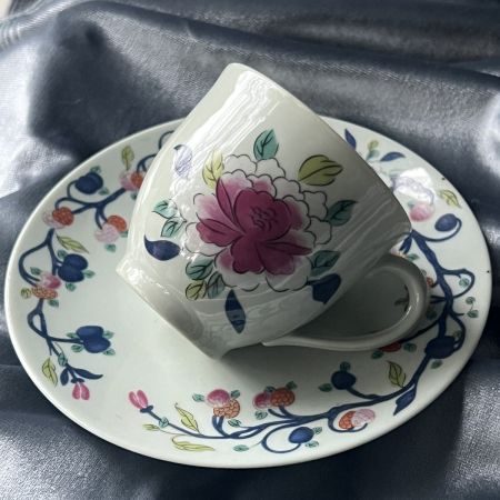 Кофейная пара Limoges Haviland 125 мл Франция
