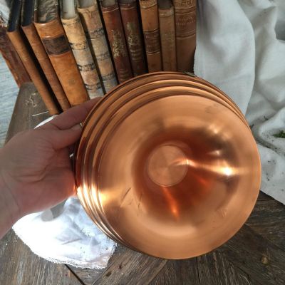 Большая медная форма для кекса