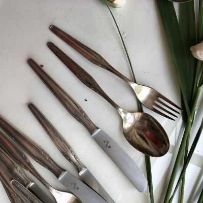 Ложка, вилка (2 ш), нож набор Голландия