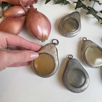 Футляр для карманных часов 8 см Франция 2 кат