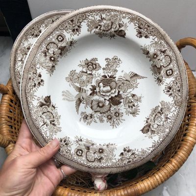 Тарелка  Asiatic pheasants (Fasan), Фазаны, Gustavsberg, Швеция 100 лет