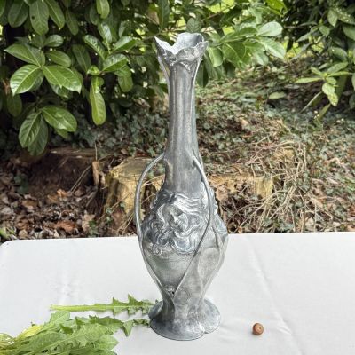 Ваза Арнуво Девушки 43 см олово  