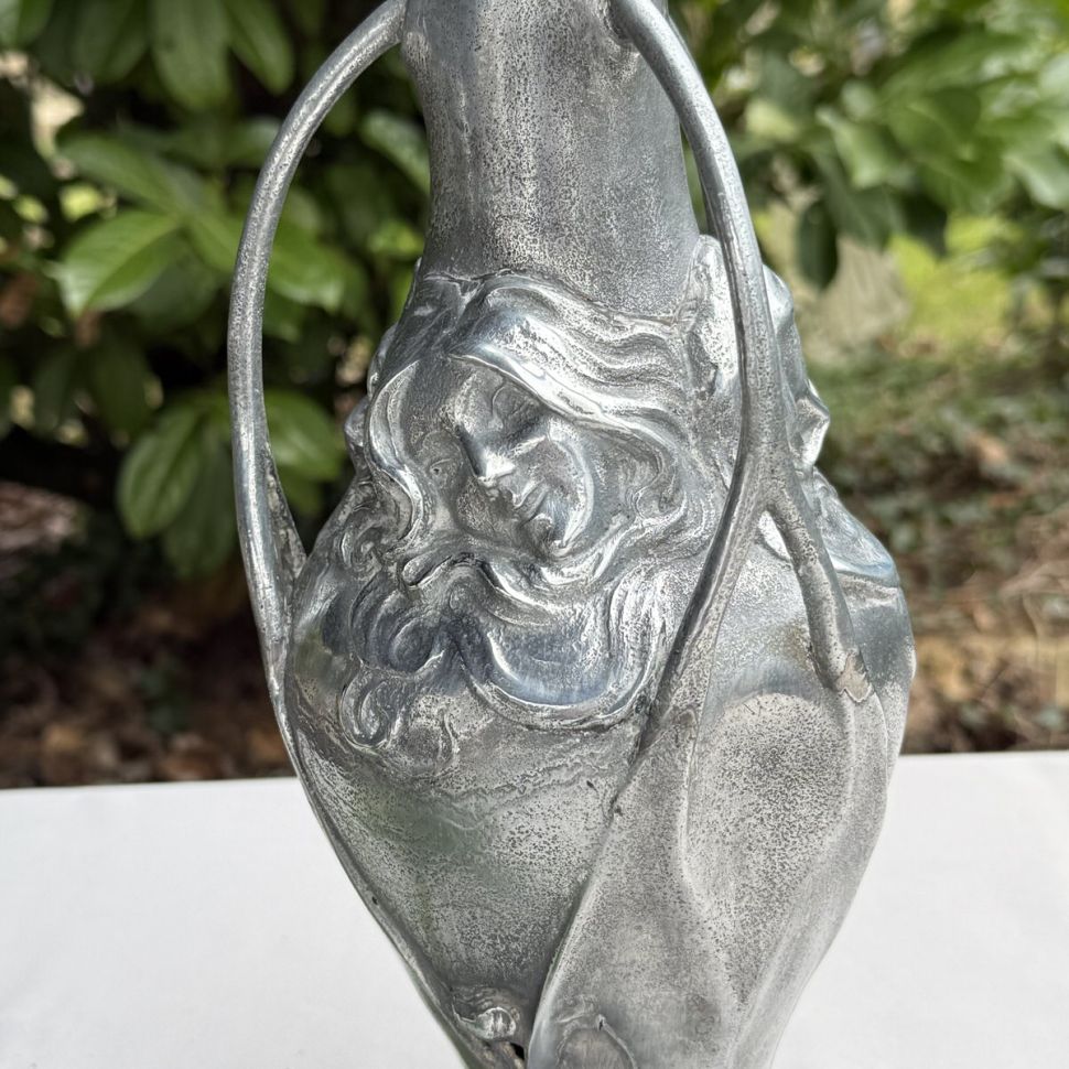 Ваза Арнуво Девушки 43 см олово  