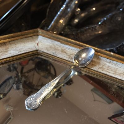 Ложка чайная мельхиор