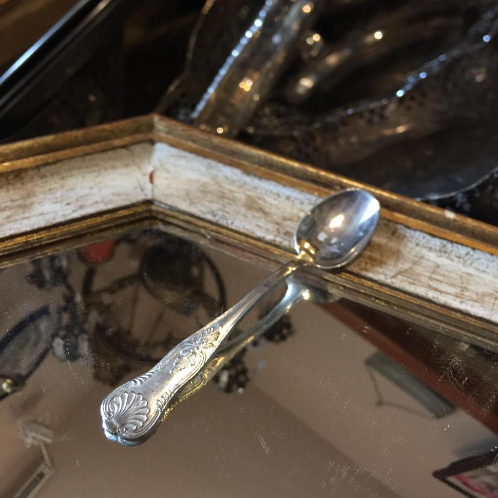 Ложка чайная мельхиор