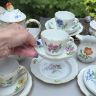 Кофейное трио Meissen Мейсенский букет​ 100 мл 1966 г. Германия