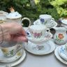 Кофейное трио Meissen Мейсенский букет​ 100 мл 1966 г. Германия