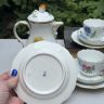 Кофейное трио Meissen Мейсенский букет​ 100 мл 1966 г. Германия