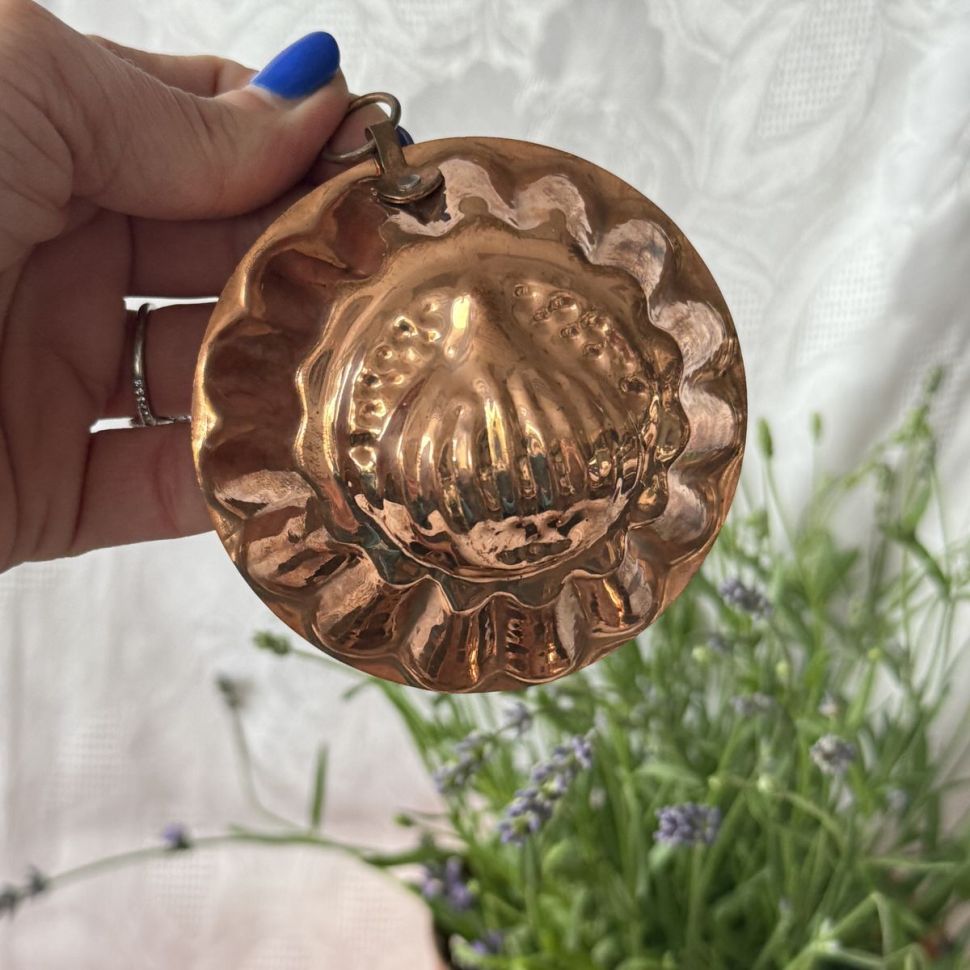 Форма для выпечки Лук 8,5 см медь