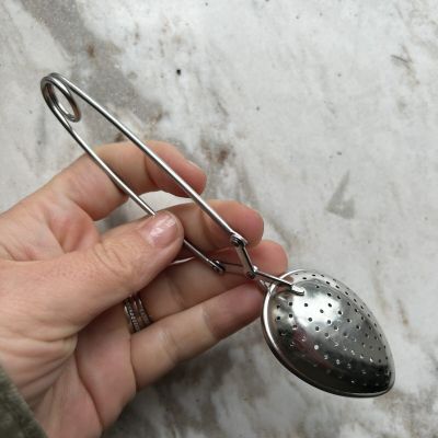 Ситечко для заваривания чая 15 см металл