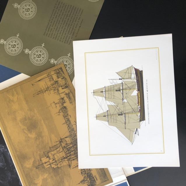 Репродукции Парусников, собрание из 38 кораблей