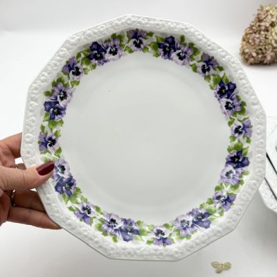 Блюдо Rosenthal Classic Rose Фиалка 29 см Германия