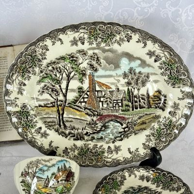 Блюдо Myott The Brook 29 см Англия