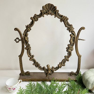 Рама для зеркала Луи XV бронза Франция 46 см