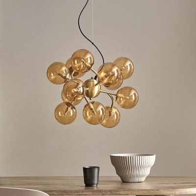 Люстра 12-ти рожковая Ellos металл Швеция   