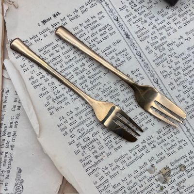 Вилка десертная Kaffe&kuchen 14 см бронза Германия