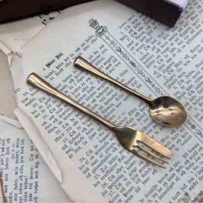 Вилка десертная Kaffe&kuchen 14 см бронза Германия