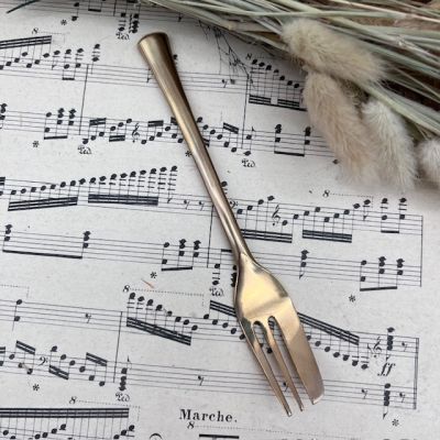 Вилка десертная Kaffe&kuchen 14 см бронза Германия