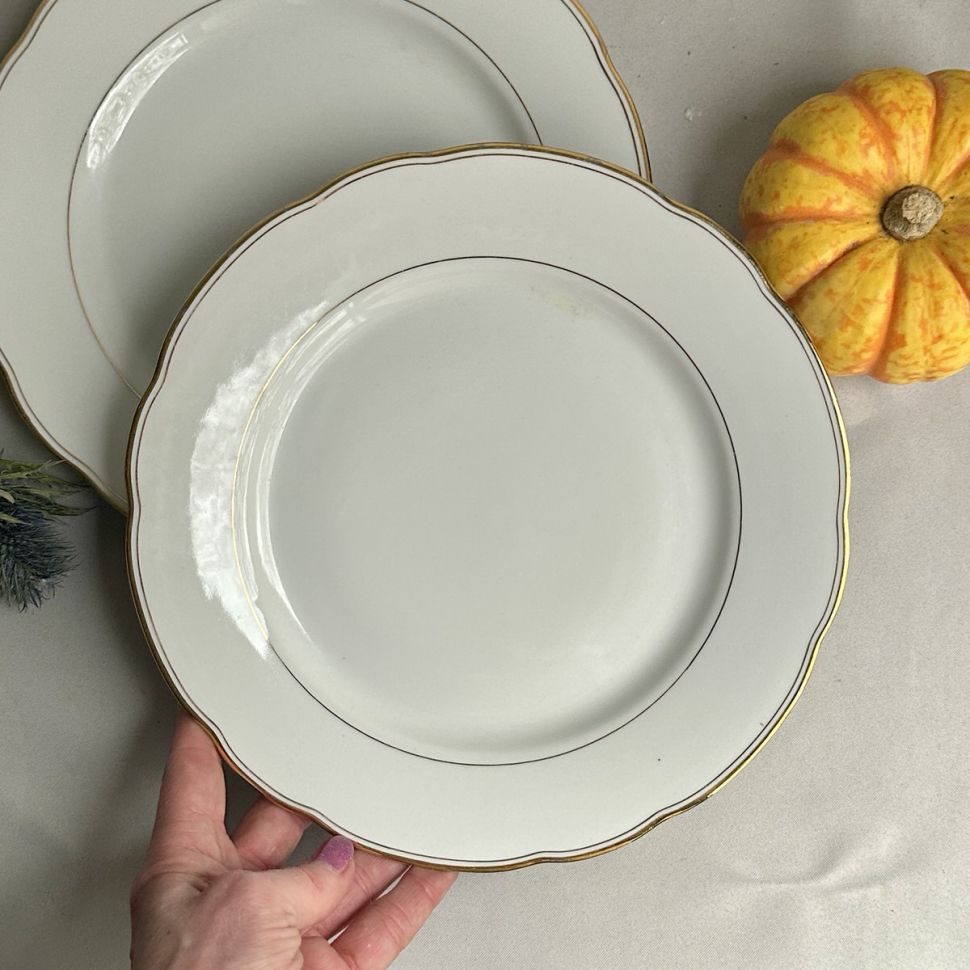 Тарелка столовая 24 см фарфор