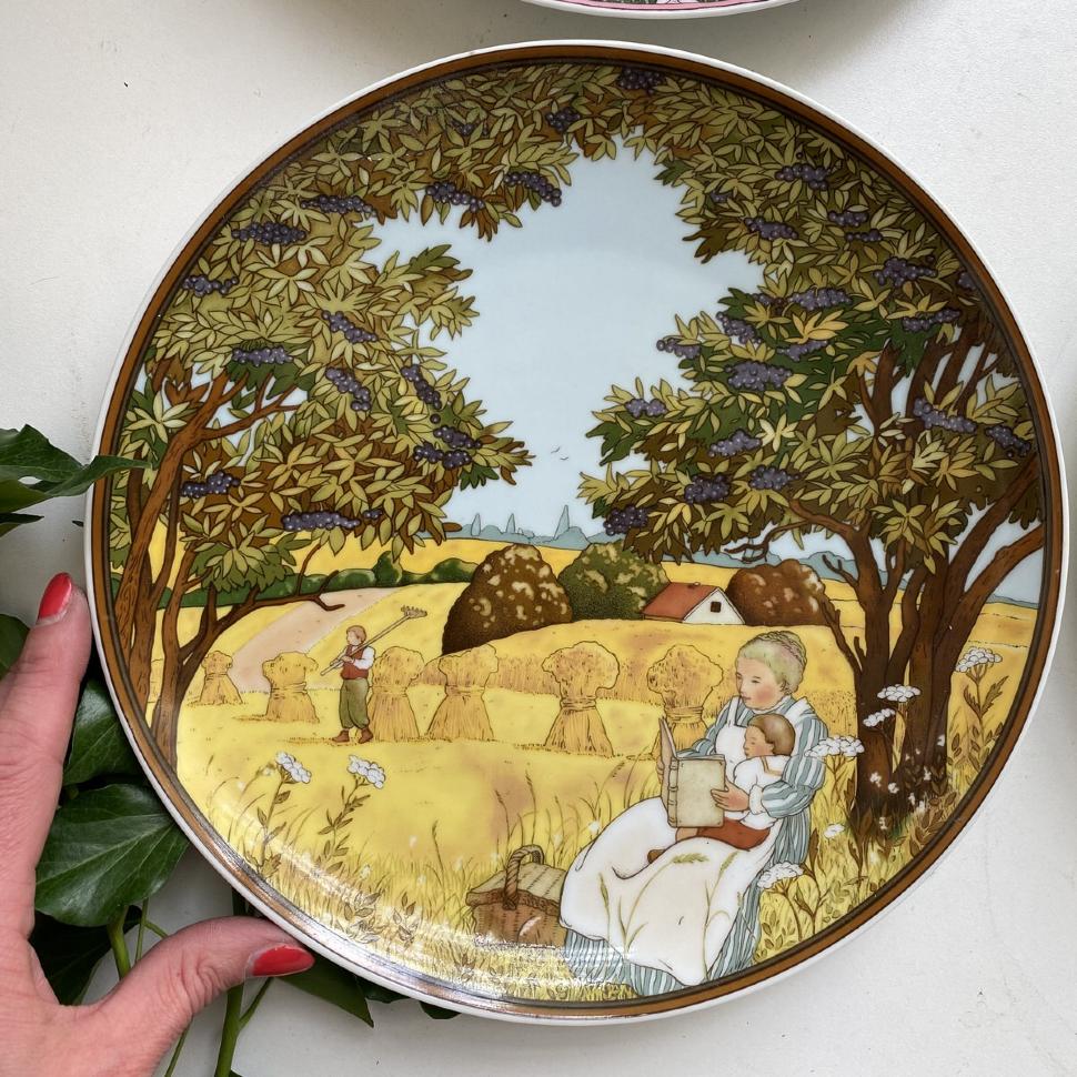 Тарелка 25 см Herfst Heinrich 4 сезона