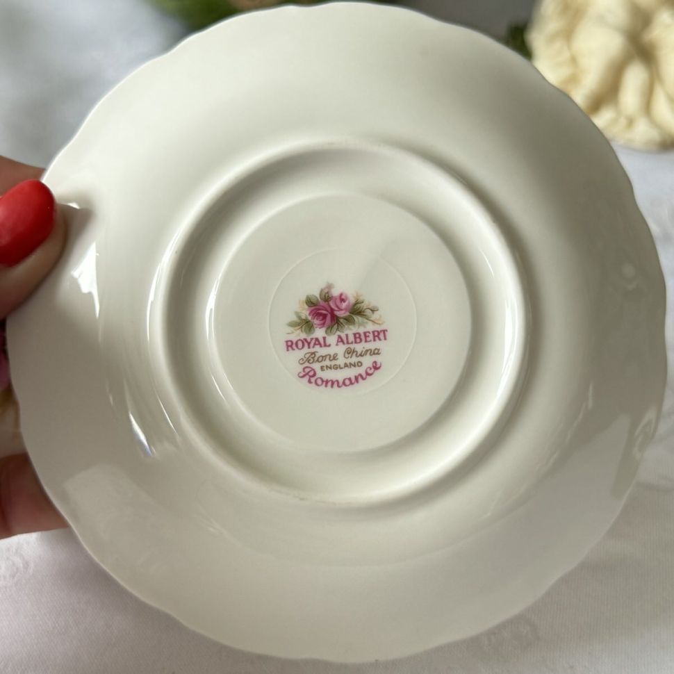 Кофейная пара Royal Albert Romance 130 мл фарфор Англия