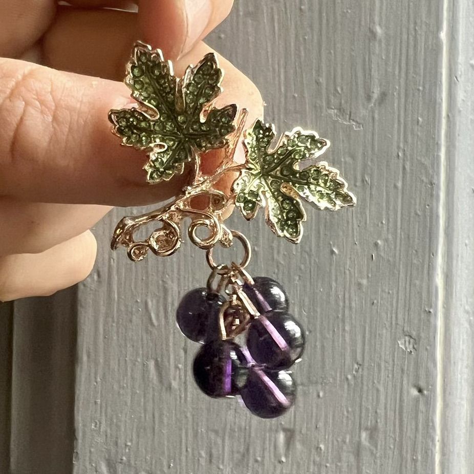 Брошь Смородина Италия предзаказ