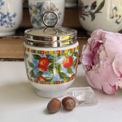 Кодлер на 2 яйца Royal Worcester Яблоки фарфор Англия