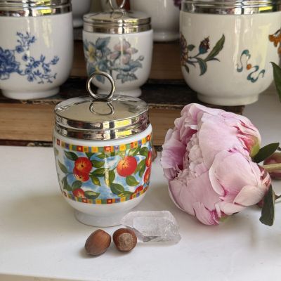 Кодлер на 2 яйца Royal Worcester Яблоки фарфор Англия