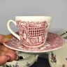 Чайная пара Royal Tudor Ware Coaching Taverns 200 мл Англия ironstone ironstone       